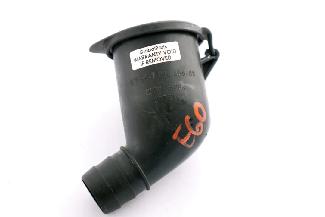 BMW E60 E63 E64 Conector De agua De lavado Tubo De llenado Manguera 7896455