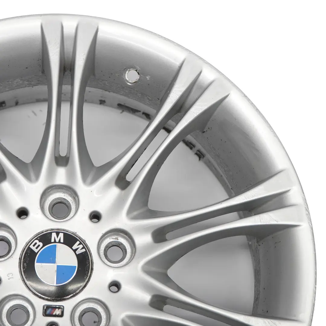 BMW E46 E85 Silber Vorne Alu Felge Alufelge 18" 8J ET:47 M Doppelspeiche 135