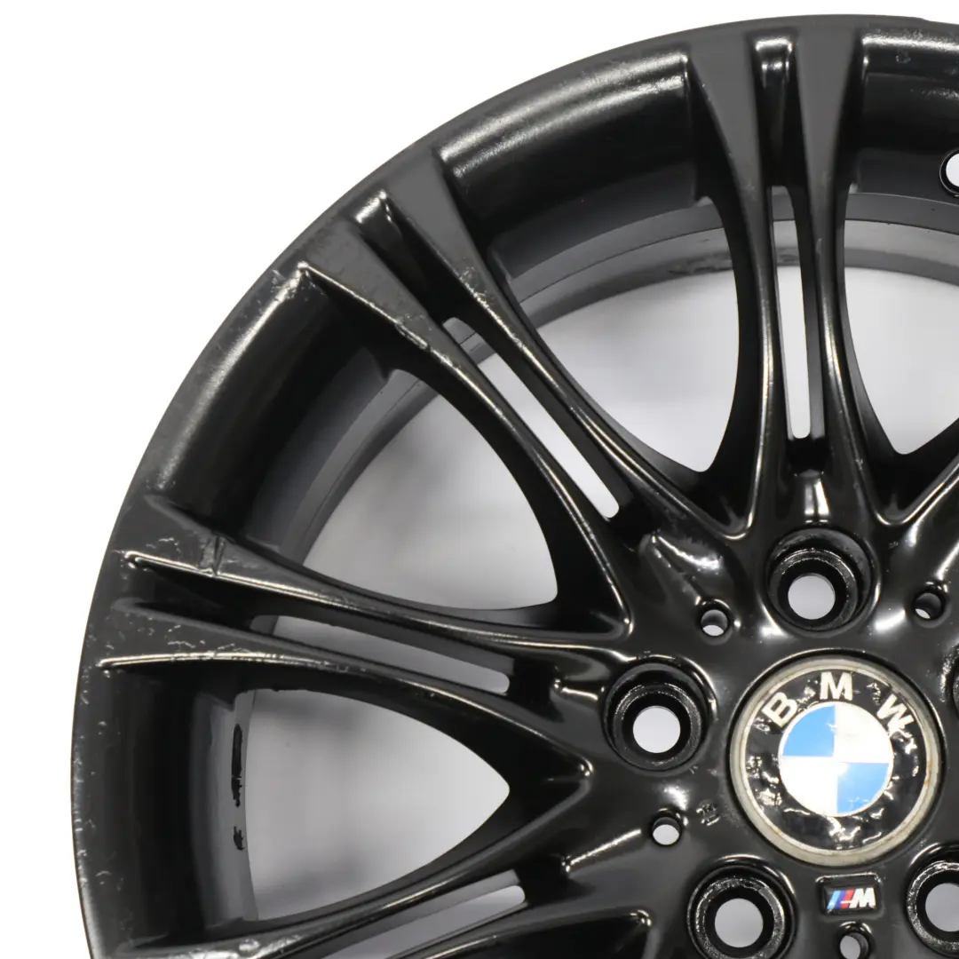 BMW E46 Z4 E85 Llanta de Aleación Trasera Negra 18" 8,5J M Doble Radio 135