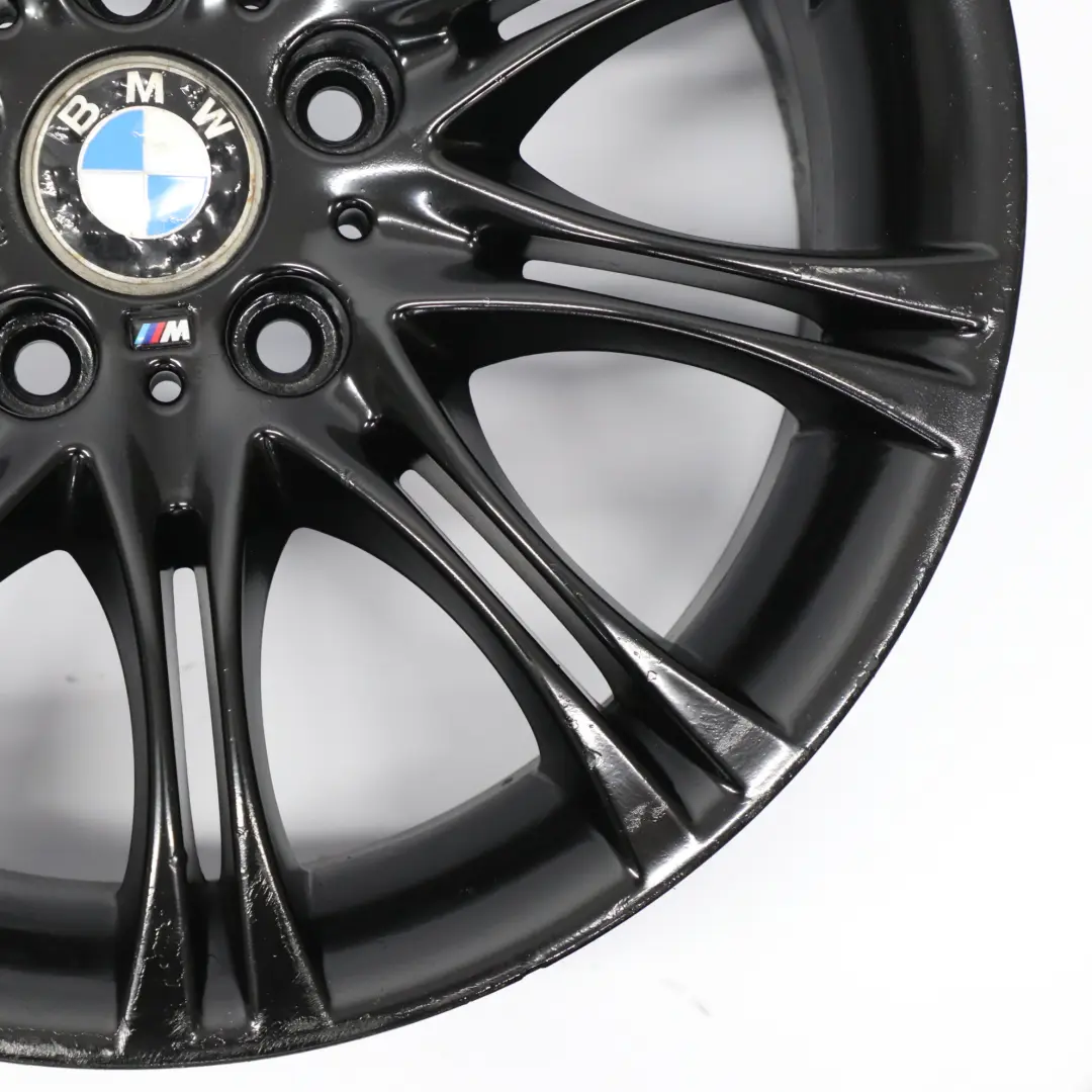 BMW E46 Z4 E85 Llanta de Aleación Trasera Negra 18" 8,5J M Doble Radio 135