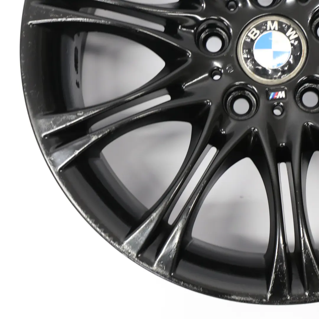 BMW E46 Z4 E85 Llanta de Aleación Trasera Negra 18" 8,5J M Doble Radio 135