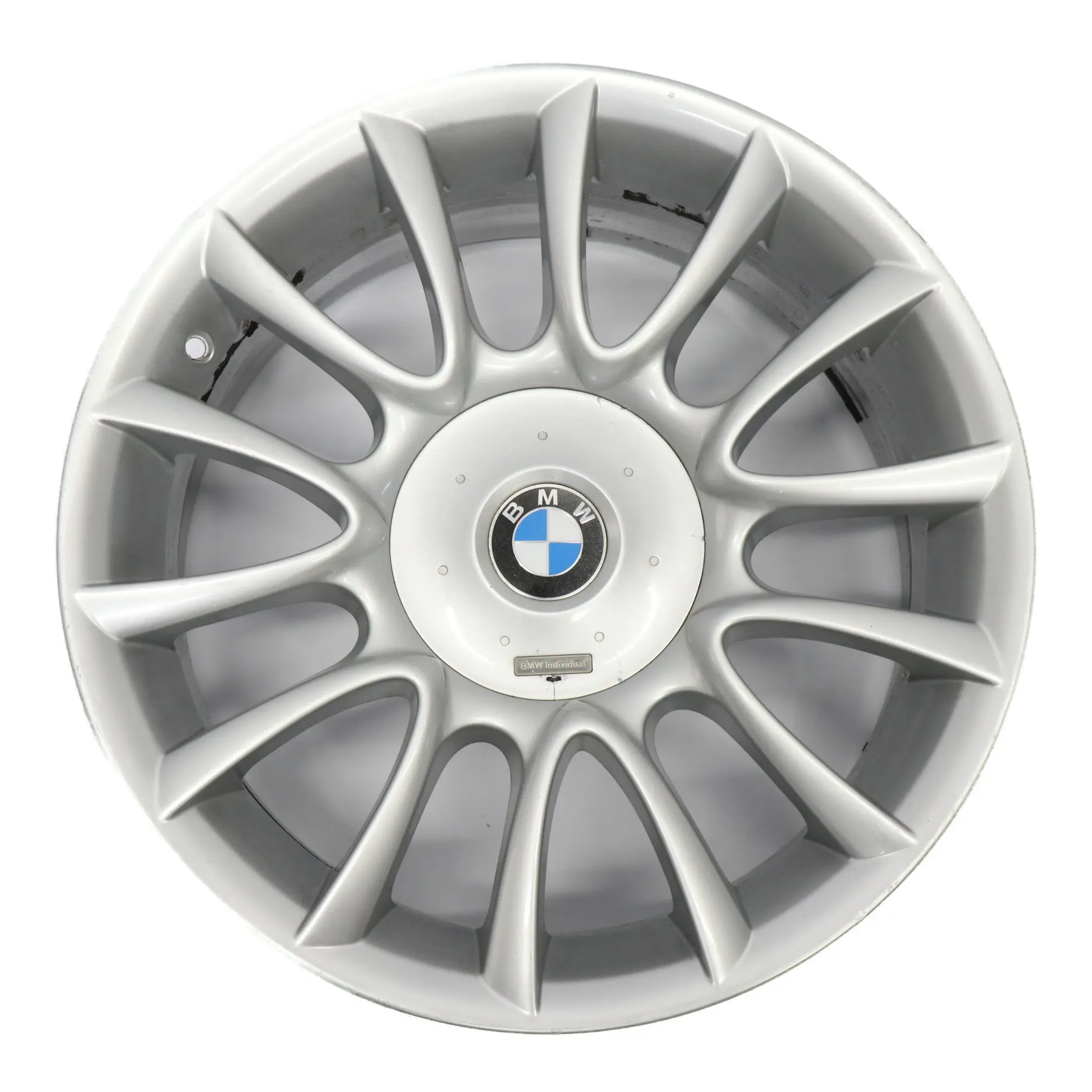 BMW E63 E64 Jante arrière en alliage argenté 19" 9J V Spoke 152 ET:18 7897257