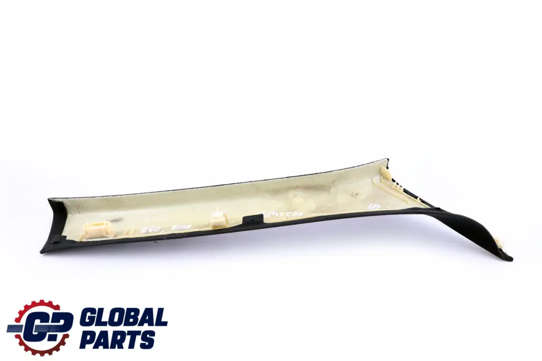 BMW E60 E61 LCI Tapa Columna Izquierda Negro Antracita 7027085