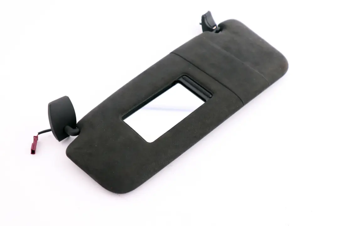 BMW 5 Series E60 Left N/S Illuminated Sun Visor Anthrazit Alcantara 7897651