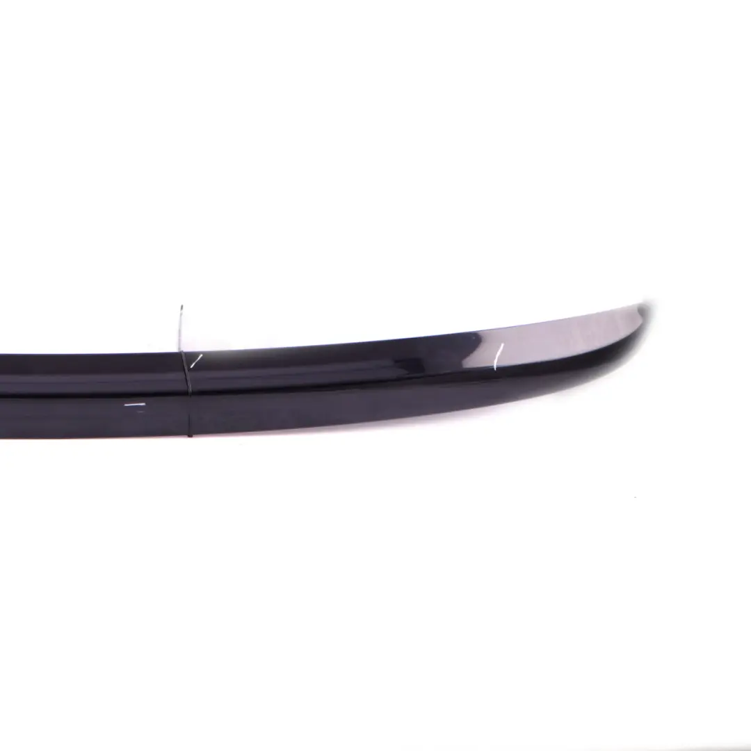 Tailgate Spoiler BMW E60 M Sport Boot Trunk Lid Rear Trim Carbon Black - 416