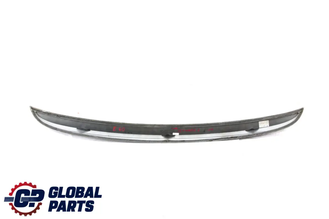 BMW 5 E60 M5 Boot Trunk Lid Tailgate Rear Spoiler Trim Schwarz 2 Black - 668