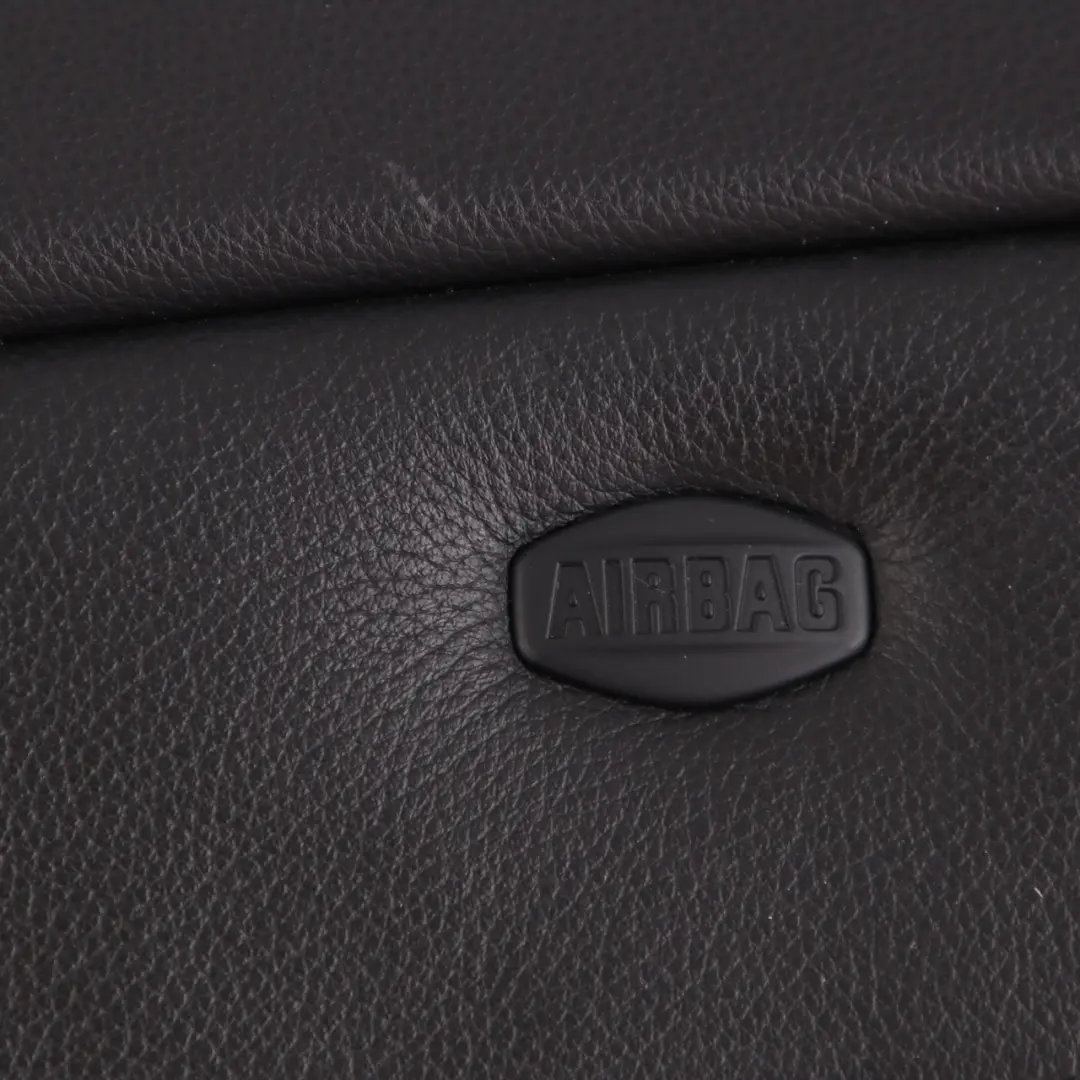 Door Card BMW E60 M5 Front Right O/S Lining Trim Panel Black Leather Merino