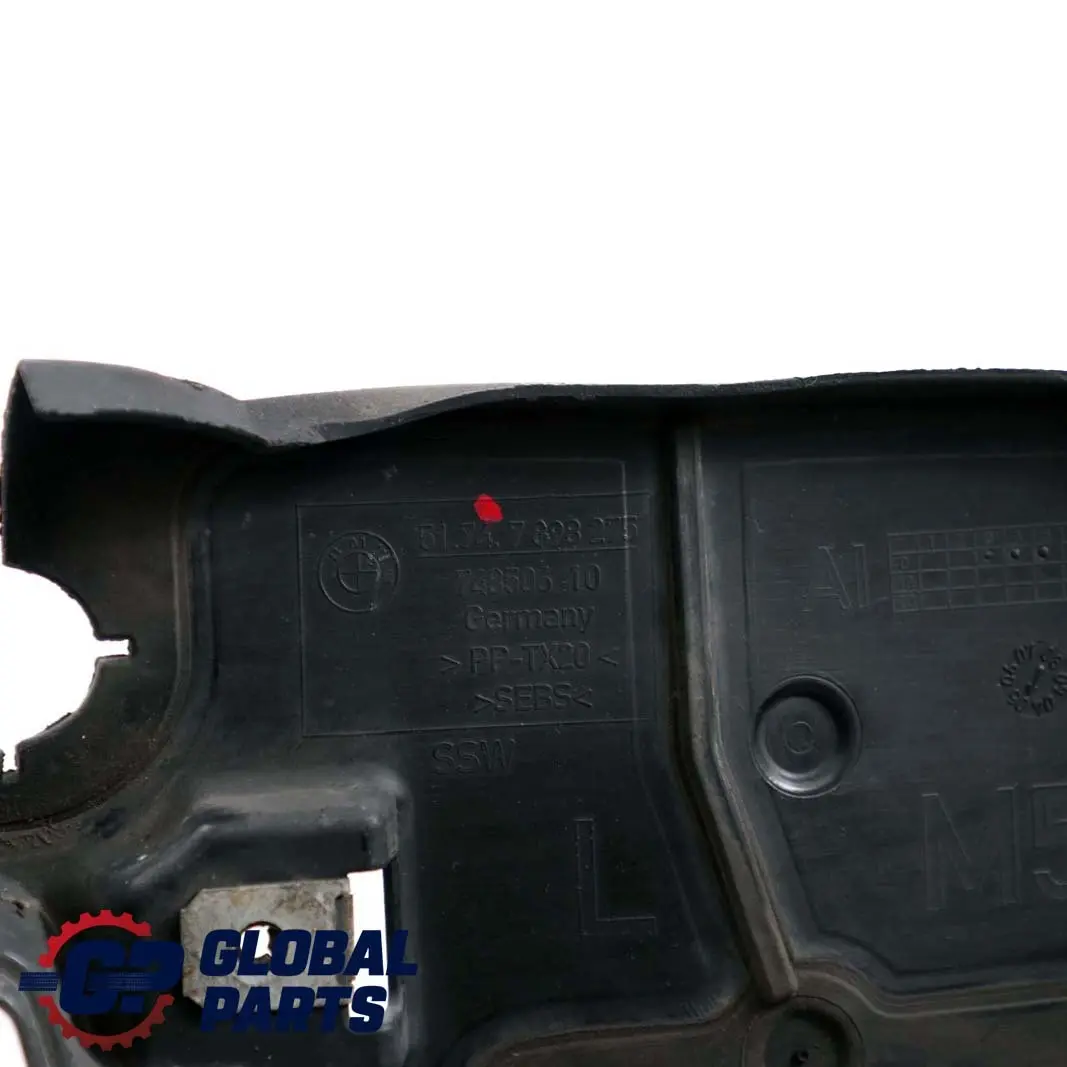 BMW E60 M5 S85 Conducto De Aire Delantero Izquierdo 7898275 51747898275