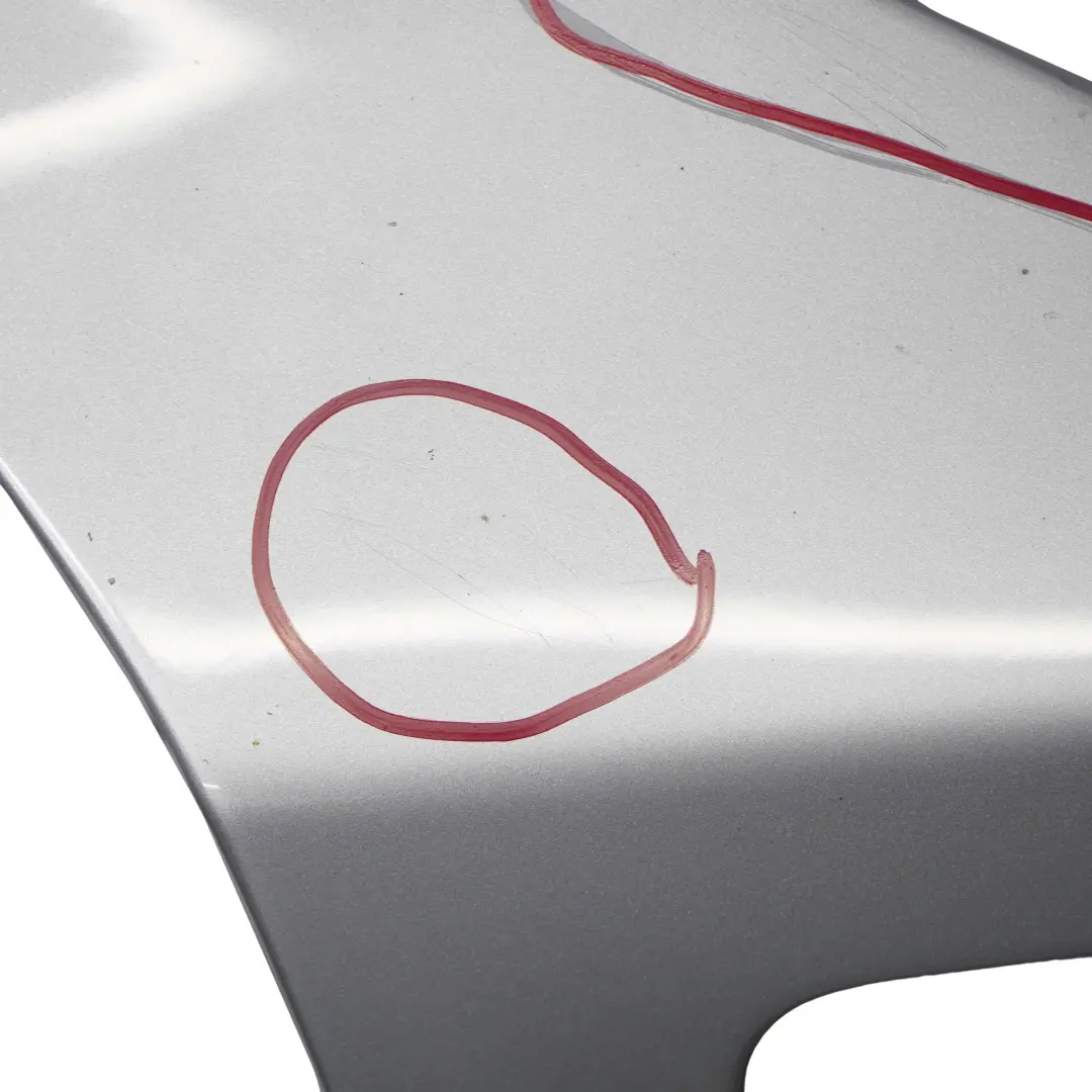 BMW E60 M5 Delantero Derecho Lado Panel Fender Wing Silverstone II Metallic A29