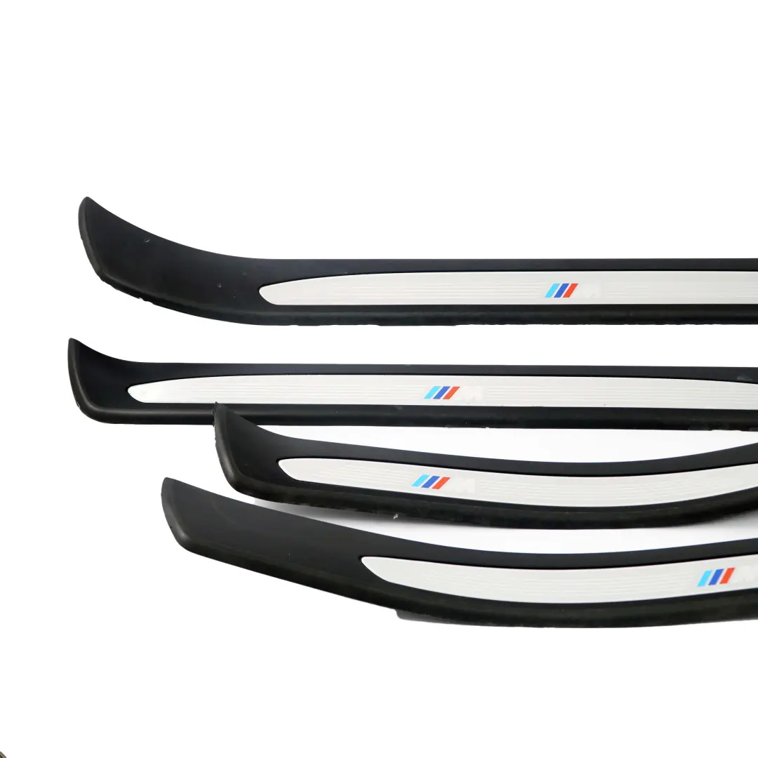 BMW 5 E60 E61 M Sport Entry Entrance Strip Trim Cover Front Rear Left Right Set