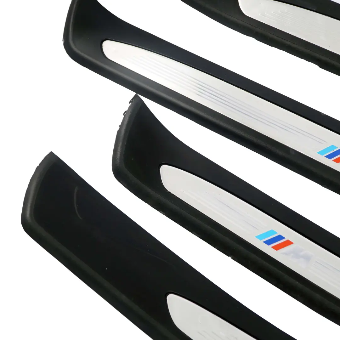 BMW 5 E60 E61 M Sport Entry Entrance Strip Trim Cover Front Rear Left Right Set