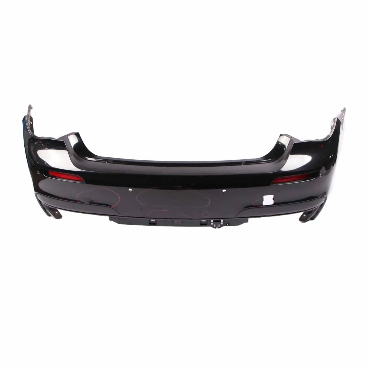 Rear Bumper BMW F01 Saloon M Sport Complete Trim Panel Black Sapphire - 475