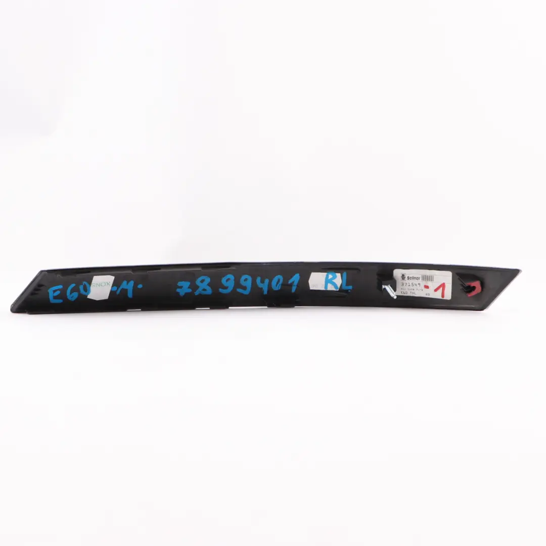 BMW E60 E61 Door Handle Trim Rear Left N/S Interior Grab Alu Cube Pure 371549