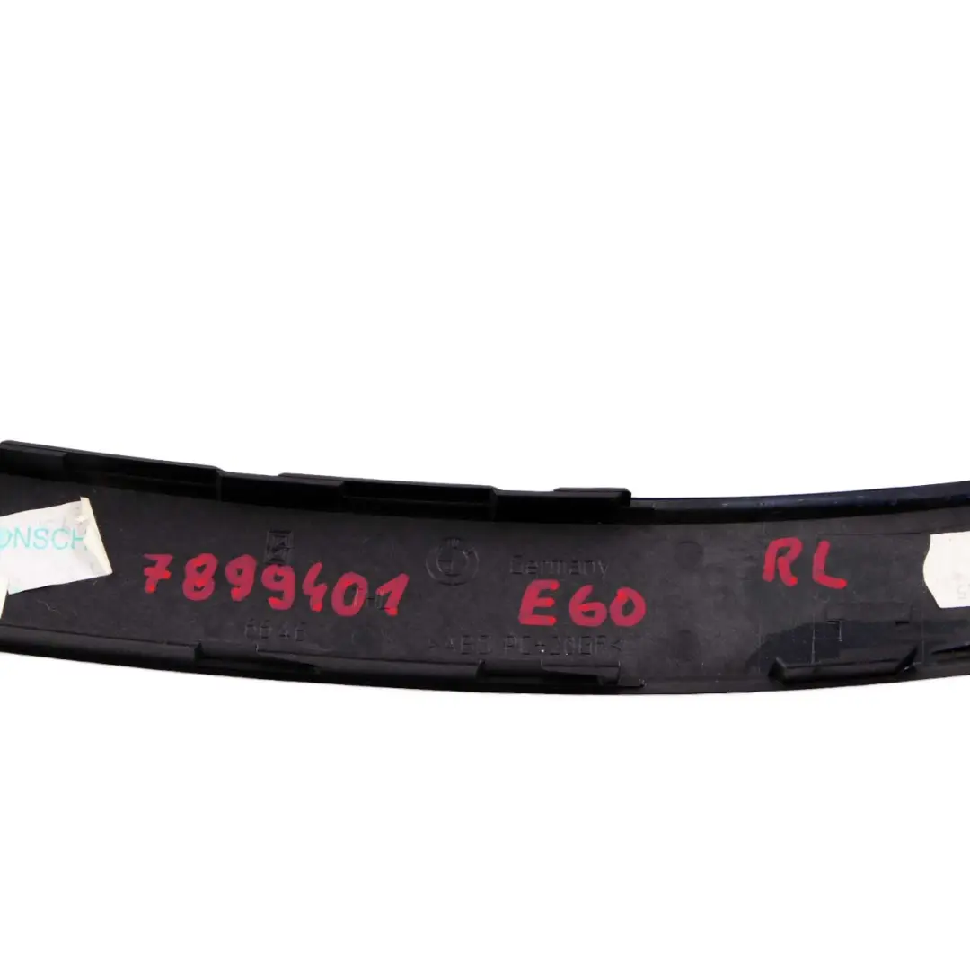 BMW 5 Series E60 E61 Handle Upper Part Trim Rear Left N/S Alu Cube Pure 371549