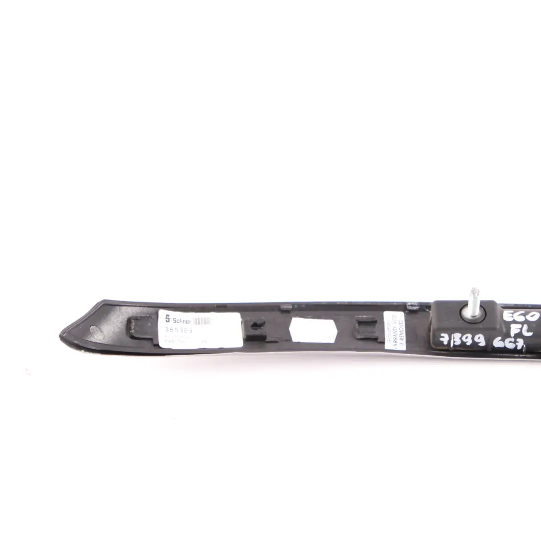 BMW E60 M5 Cover Handle Trim Strip Front Left N/S Alu Shadow 385323