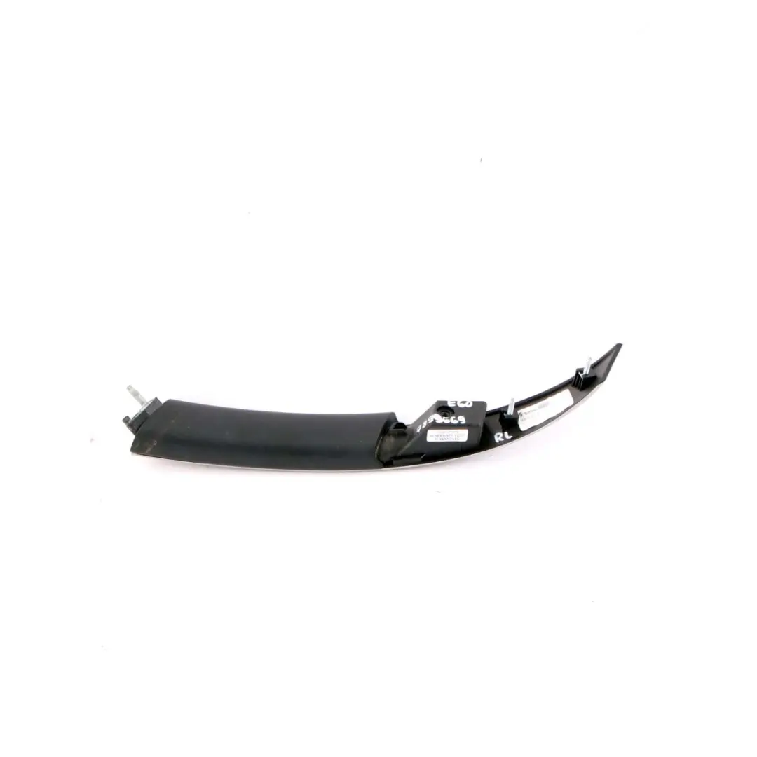 BMW E60 M5 Trim Strip Handle Cover Rear Left N/S Alu Shadow 385319