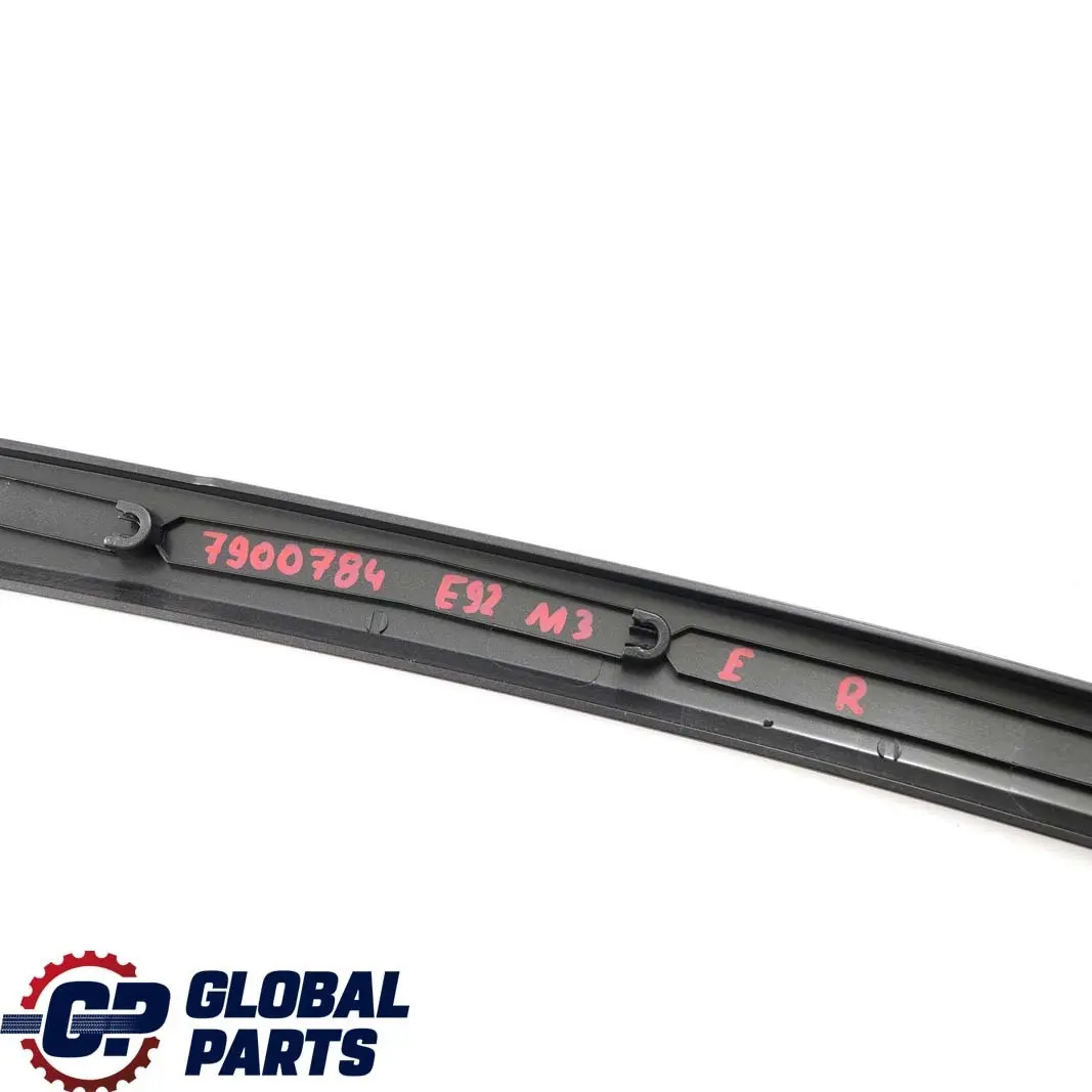 BMW E92 E93 M3 Strip Trim Panel Cubierta Derecha Puerta Titan Shadow