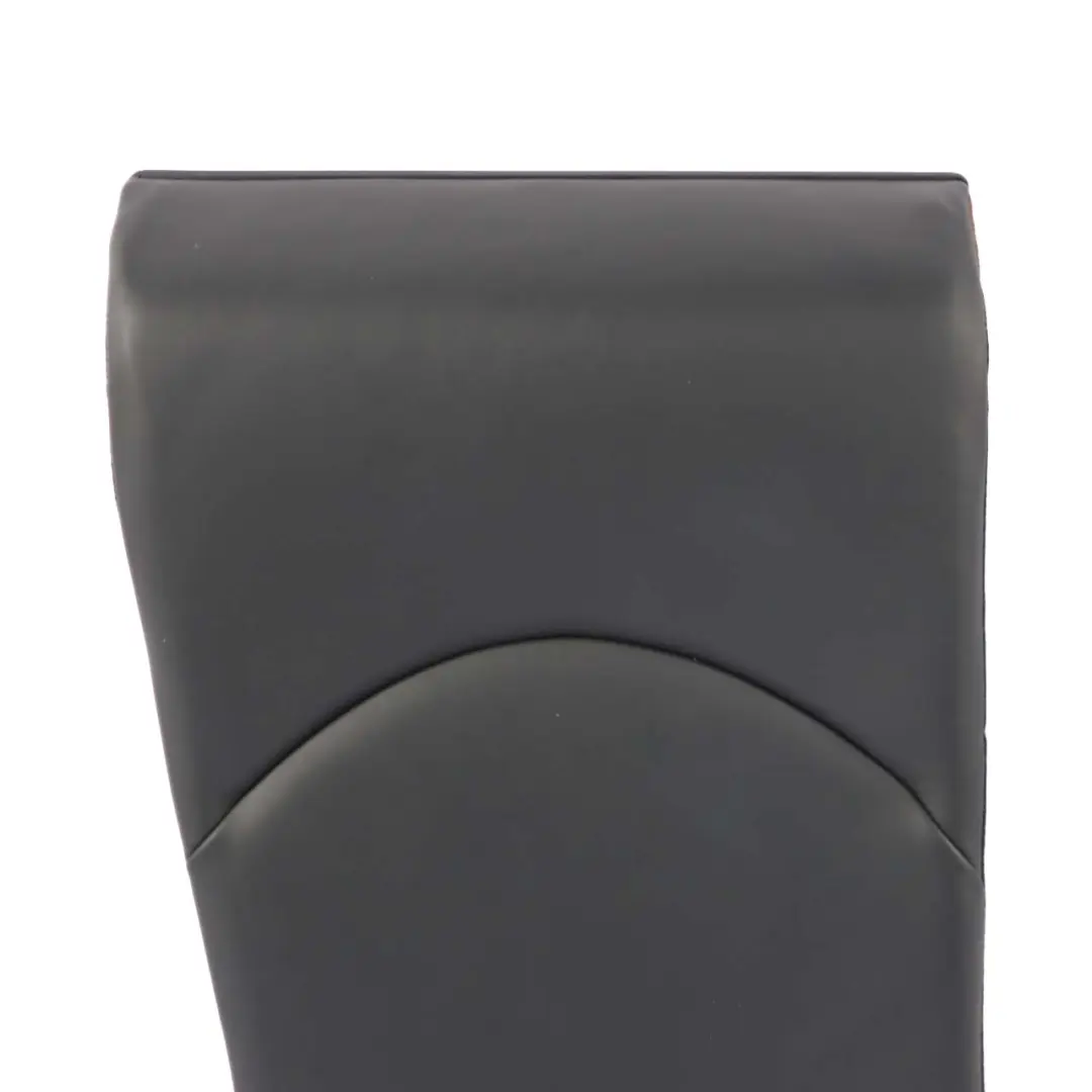 BMW E46 M3 Backrest Cover Coupe Rear Right Seat O/S Leather Walknappa Black
