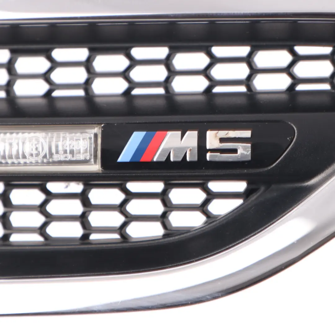 BMW F10 M5 Grille Side Panel Fender Indicator Vent Front Right O/S Chrom 7903880