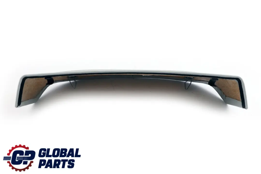 BMW 5 E60 E61 M5 Front Seat Rear Backrest Upper Leather Trim Panel Silverstone