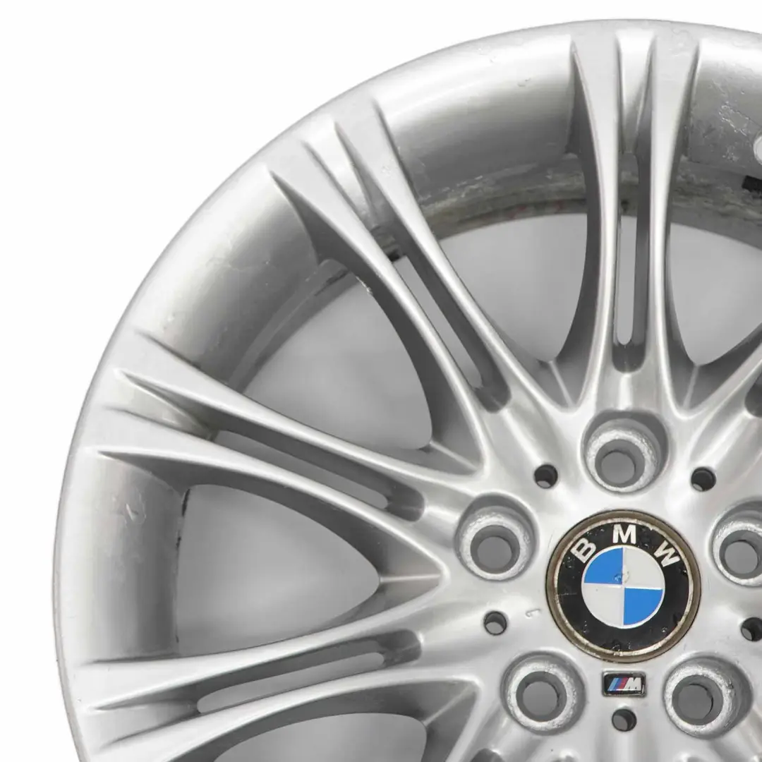 BMW Serie 5 E60 E61 Llanta de aleación de plata 18" 8J ET:20 M Doble Radio 135