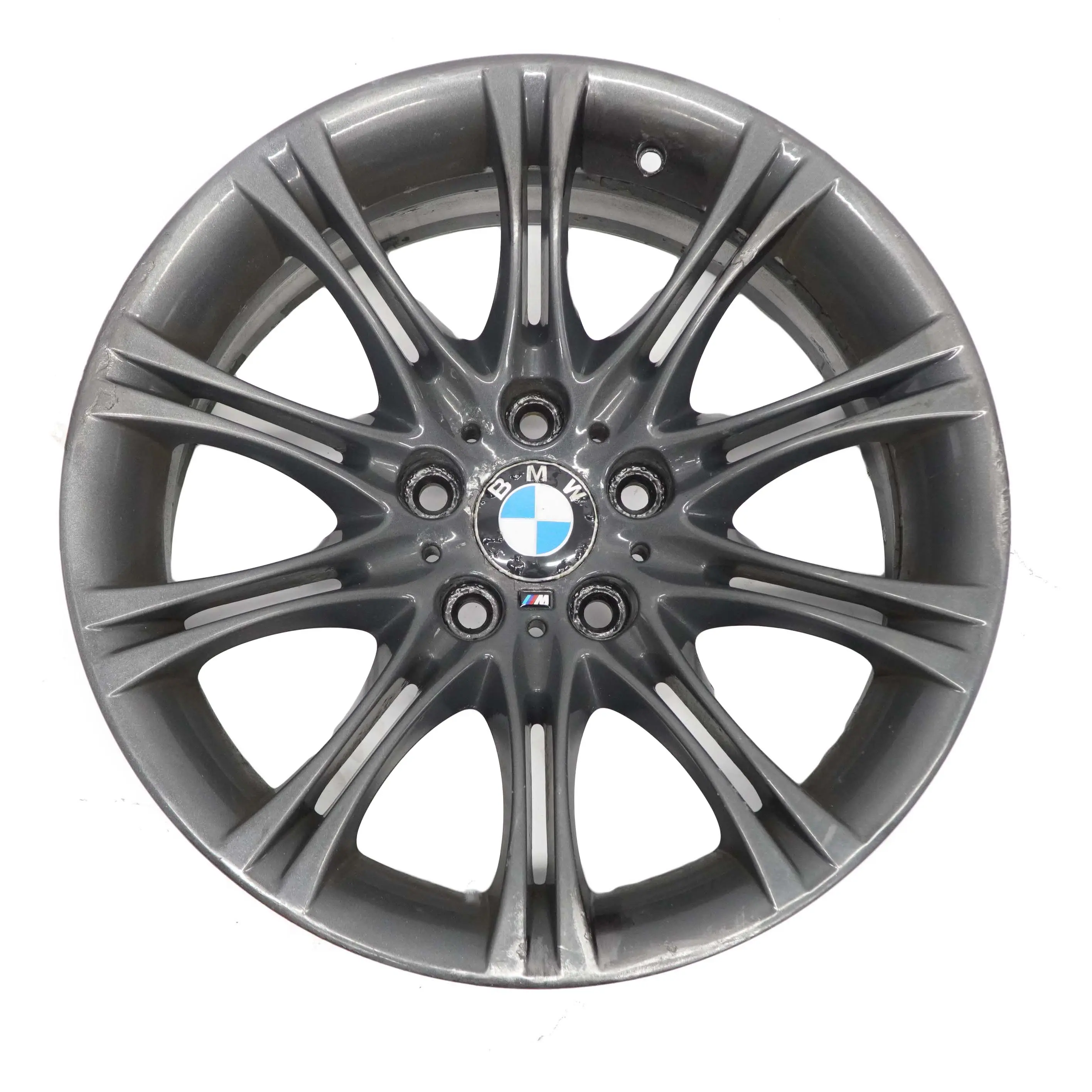 BMW 5 6 E60 E61 Gris Alliage Aluminium Jante 18" 8J ET:20 M Rayons Doubles