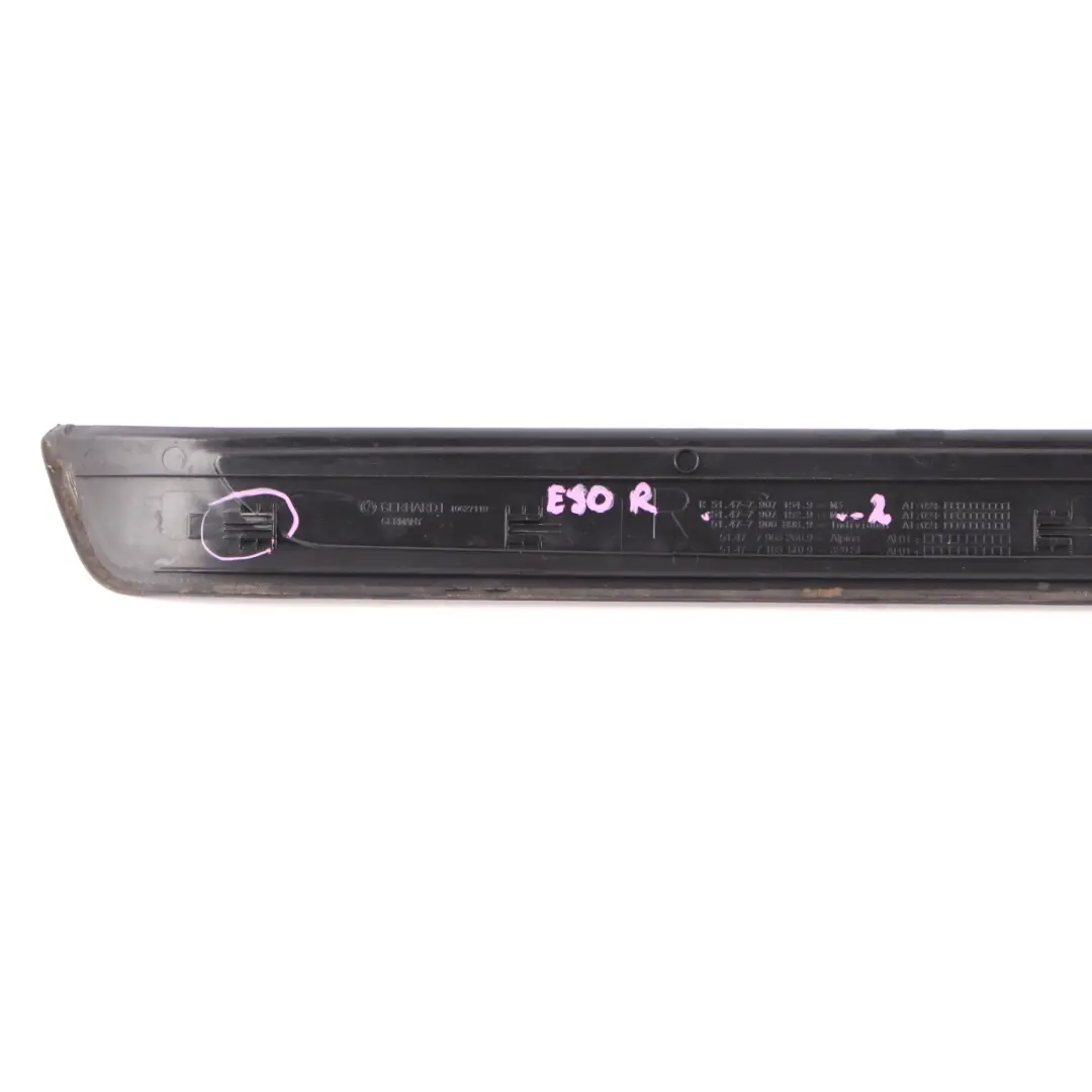 BMW E90 E91 Entrance Strip M Sport Entry Cover Piece Front Right O/S 7907152