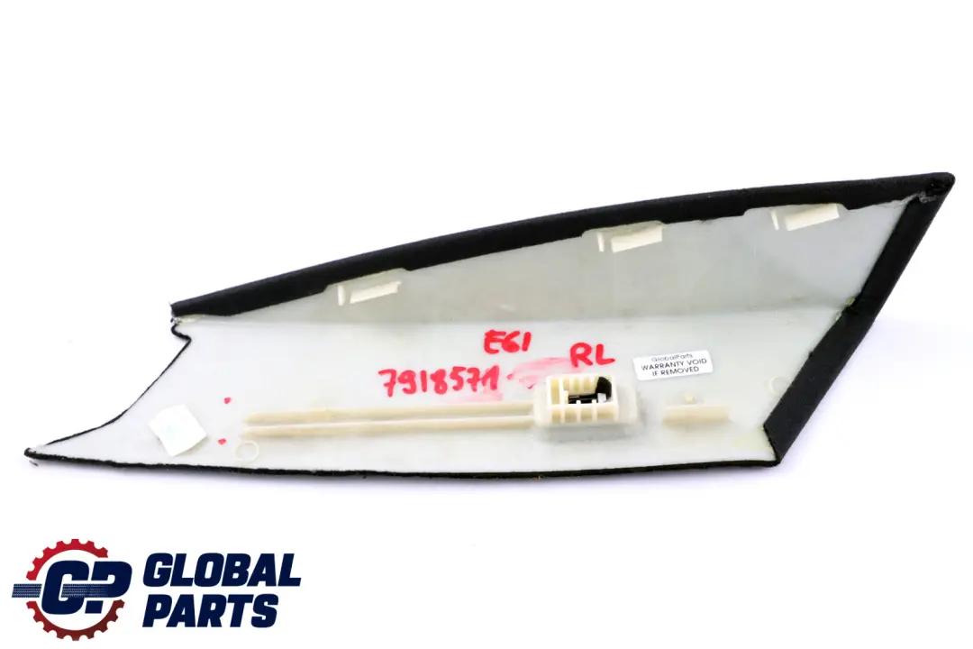 BMW 5 Series E61 LCI Trim Panel C-Column Rear Left N/S Anthrazit 7061343