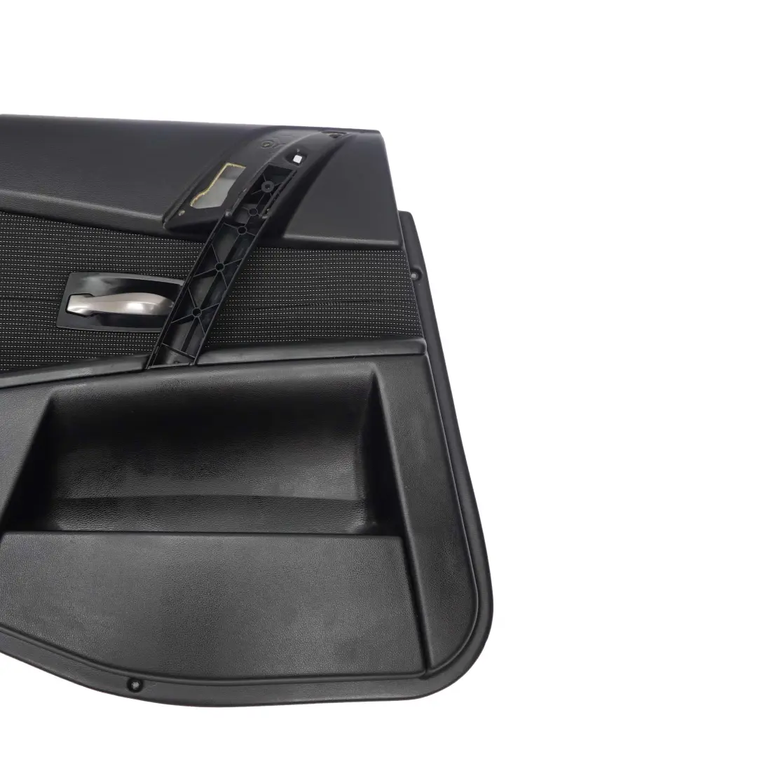 Door Card BMW E60 Rear Left N/S Lining Panel Cloth Leather Anthracite