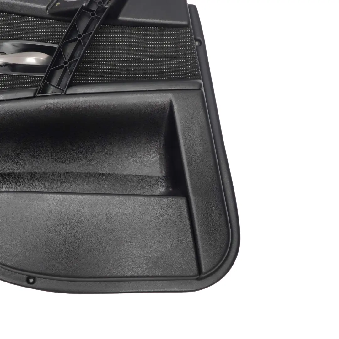 Door Card BMW E60 Rear Left N/S Lining Panel Cloth Leather Anthracite