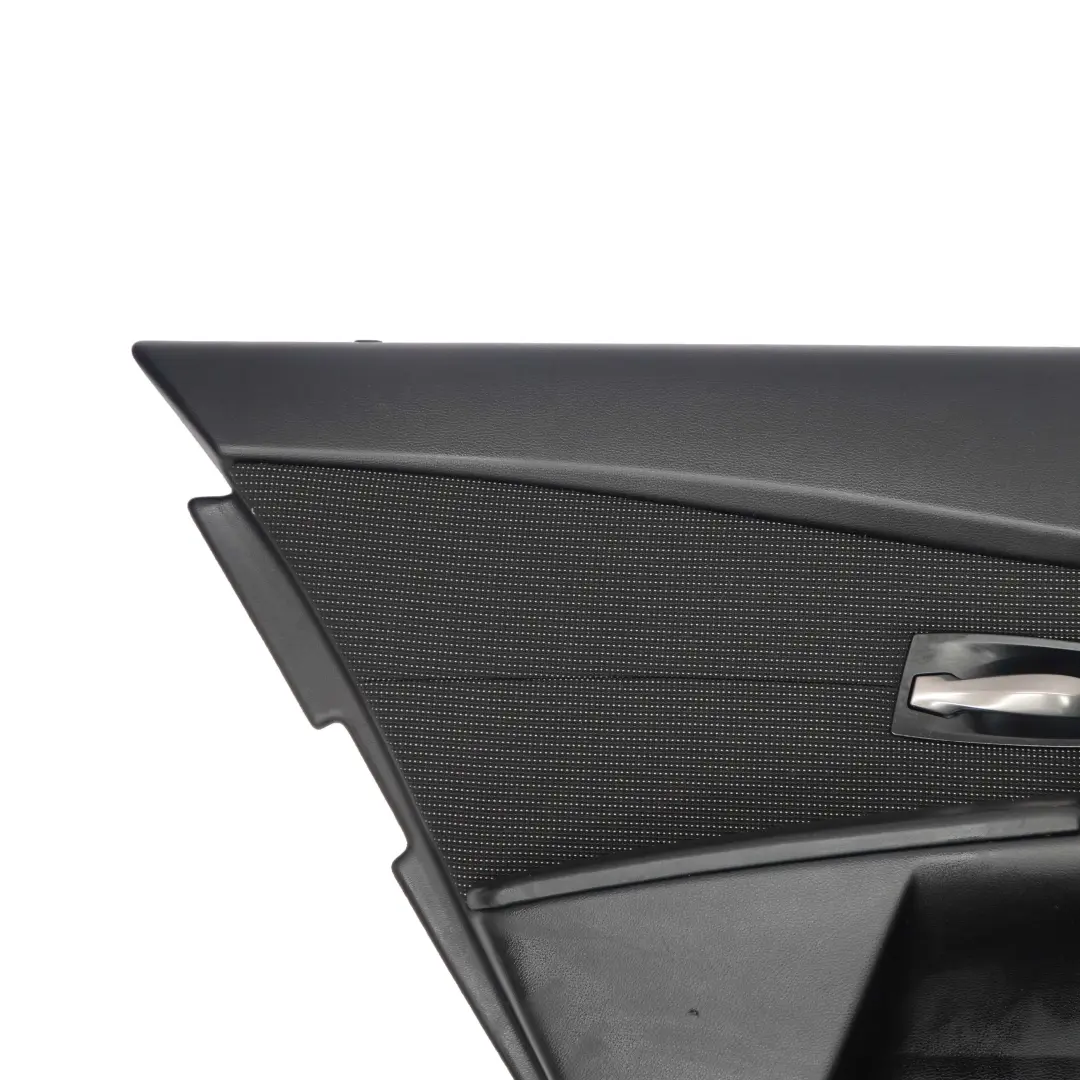 Door Card BMW E60 Rear Left N/S Lining Panel Cloth Leather Anthracite