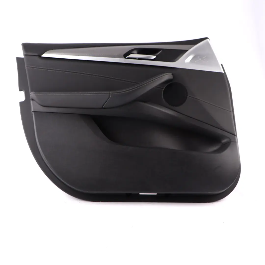 Door Card BMW X3 G01 Front Left N/S Trim Lining Cover Leather Vernasca Black