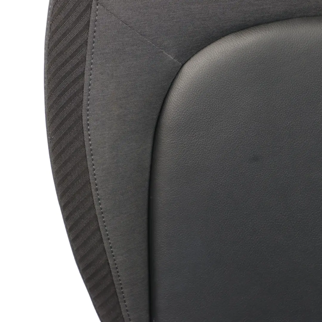 Rear Bench Mini F60 Left Right N/O/S Folding Seat Cloth Fabric Leather Black