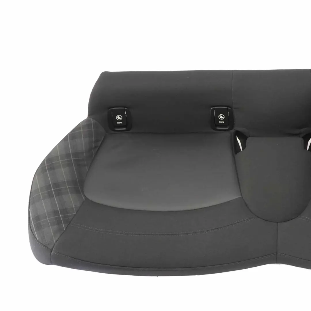 Mini F55 Rear Seat Bench Couch Cover Cloth Leather Carbon Black Diamond