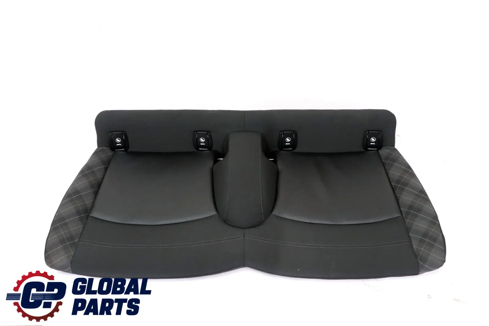 Mini Cooper F56 Rear Seat Bench Couch Cloth Leather Carbon Black Diamond