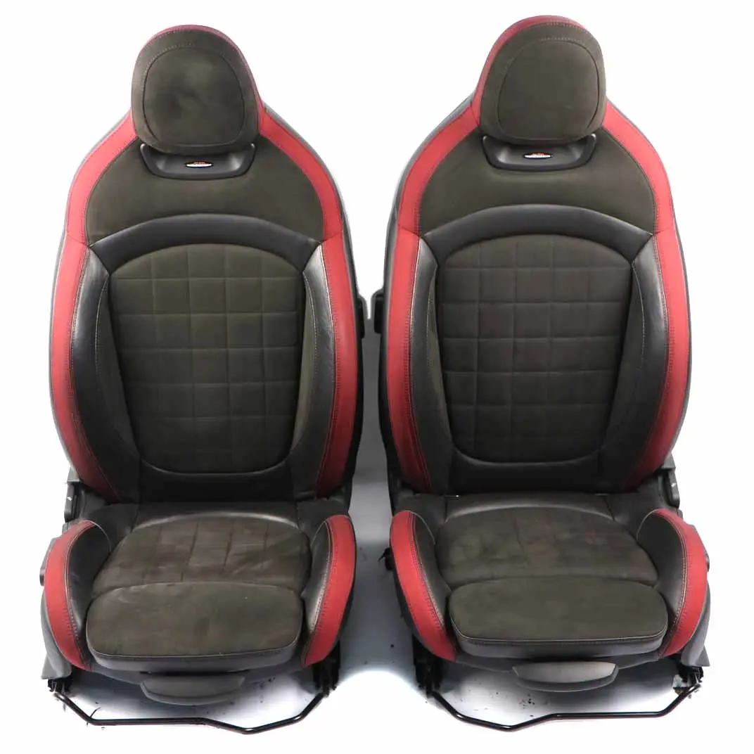 Seats Mini F56 John Cooper Works Sport Dinamica Leather Carbon Black