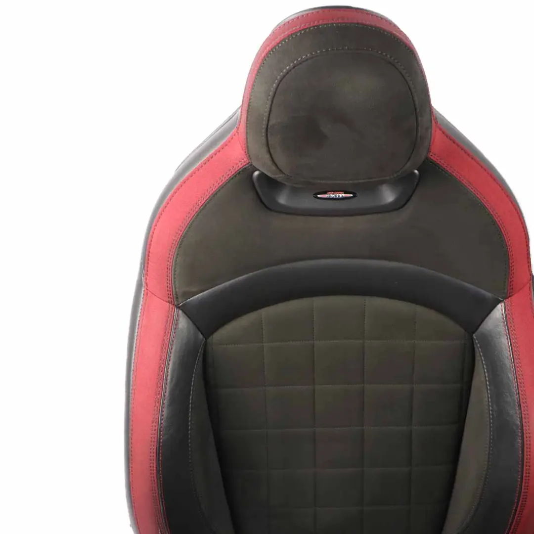 Seats Mini F56 John Cooper Works Sport Dinamica Leather Carbon Black