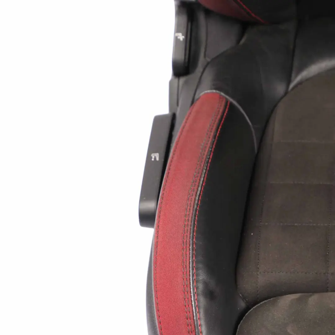 Seats Mini F56 John Cooper Works Sport Dinamica Leather Carbon Black