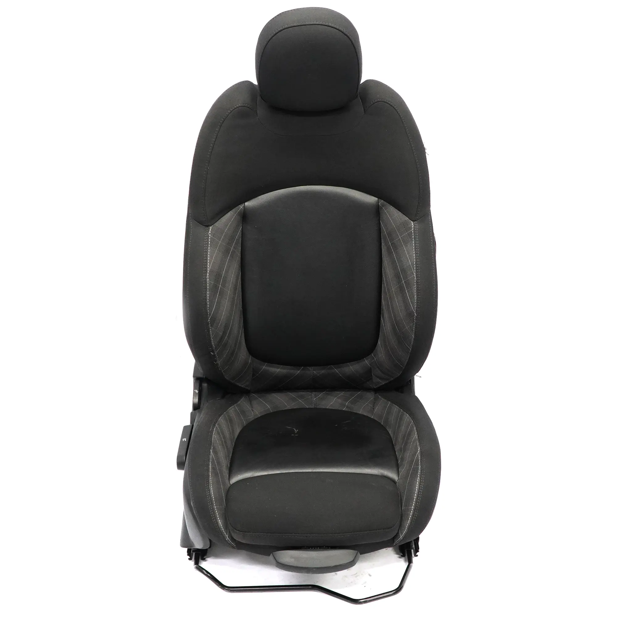 Mini Cooper One F56 Sport Tela / Cuero Asiento Delantero Derecho Negro Diamante