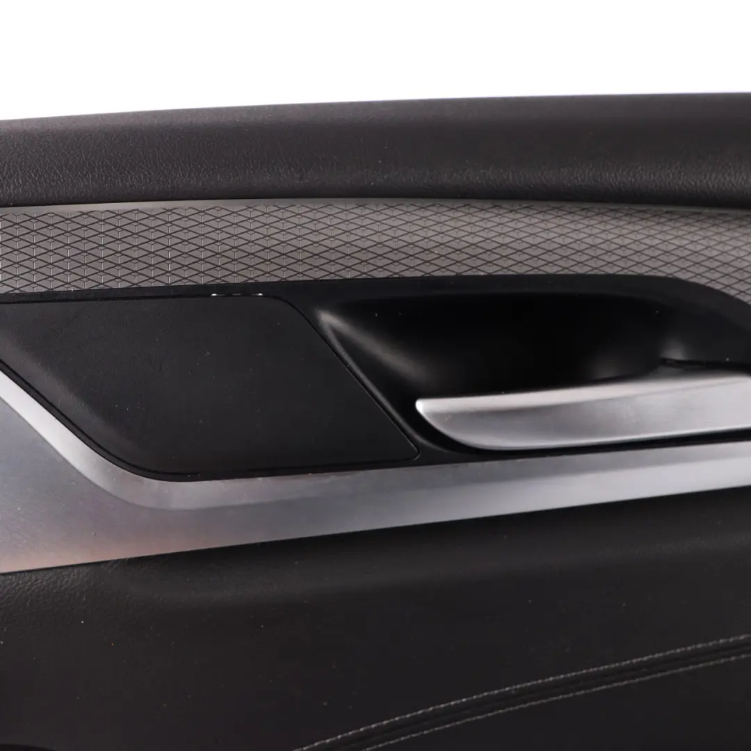 Door Card BMW X3 G01 Rear Right O/S Trim Lining Cover Leather Vernasca Black