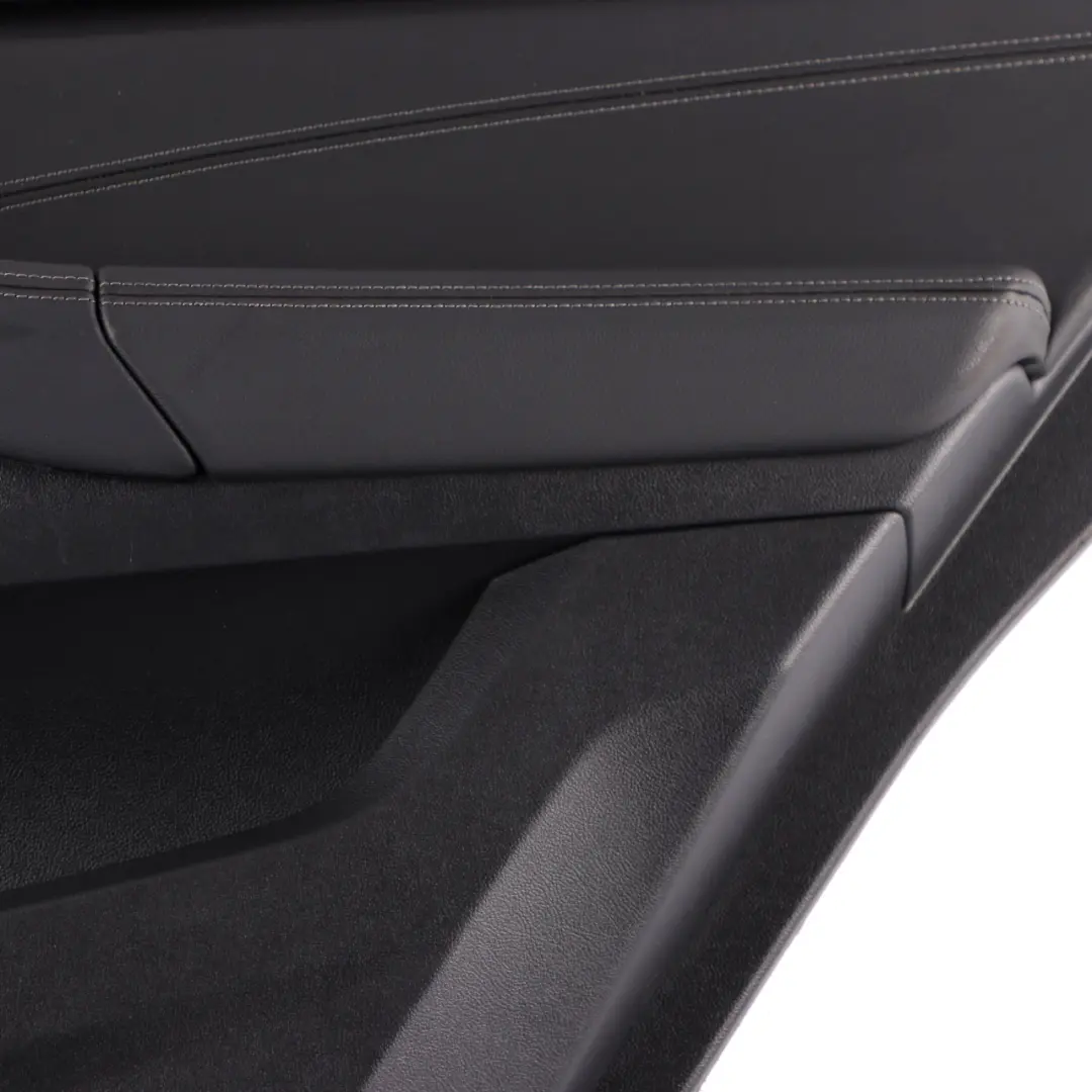 Door Card BMW X3 G01 Rear Right O/S Trim Lining Cover Leather Vernasca Black