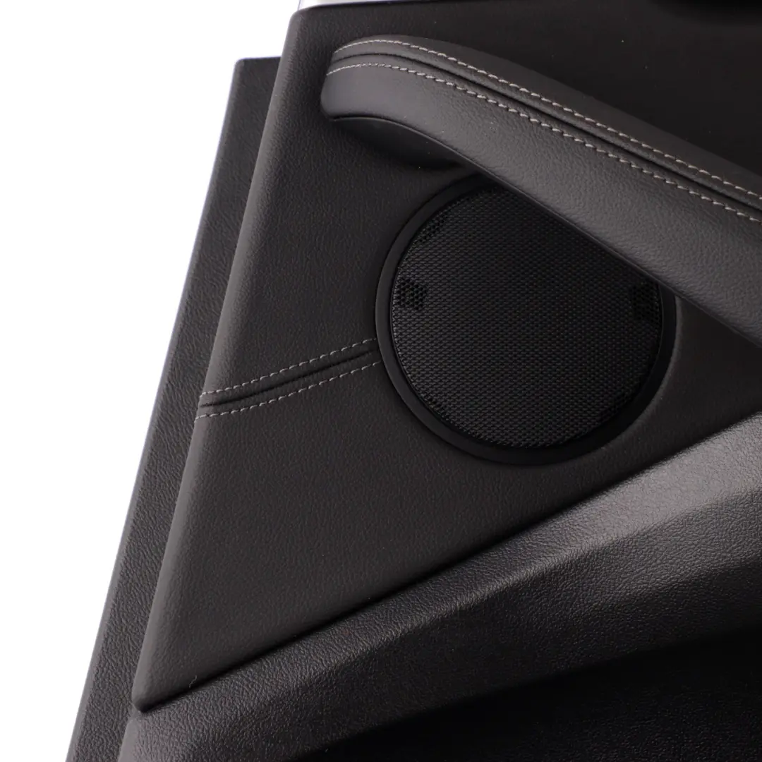 Door Card BMW X3 G01 Rear Right O/S Trim Lining Cover Leather Vernasca Black