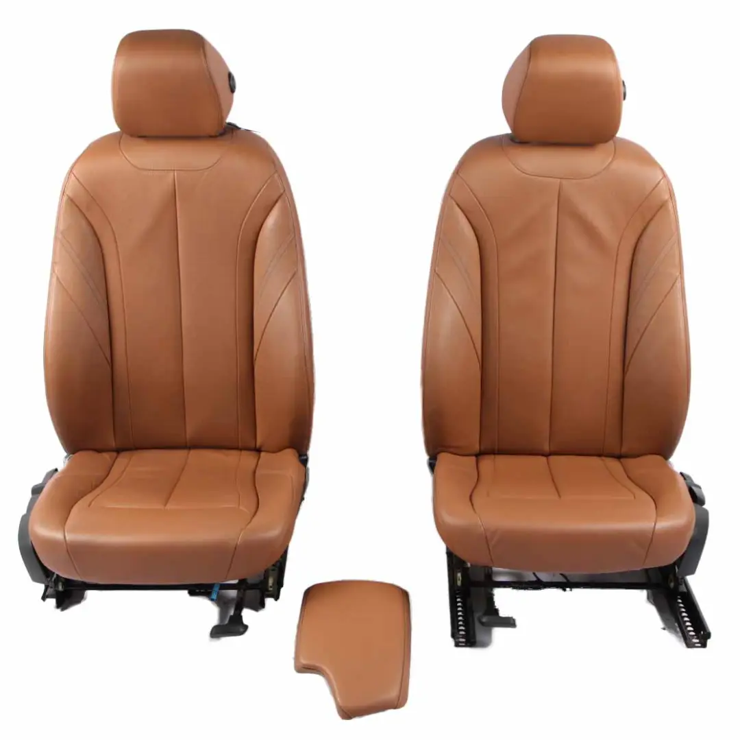 Leather Seats BMW F30 Saloon Dakota Sattel-Braun Excl. Seam Seat With Door Cards