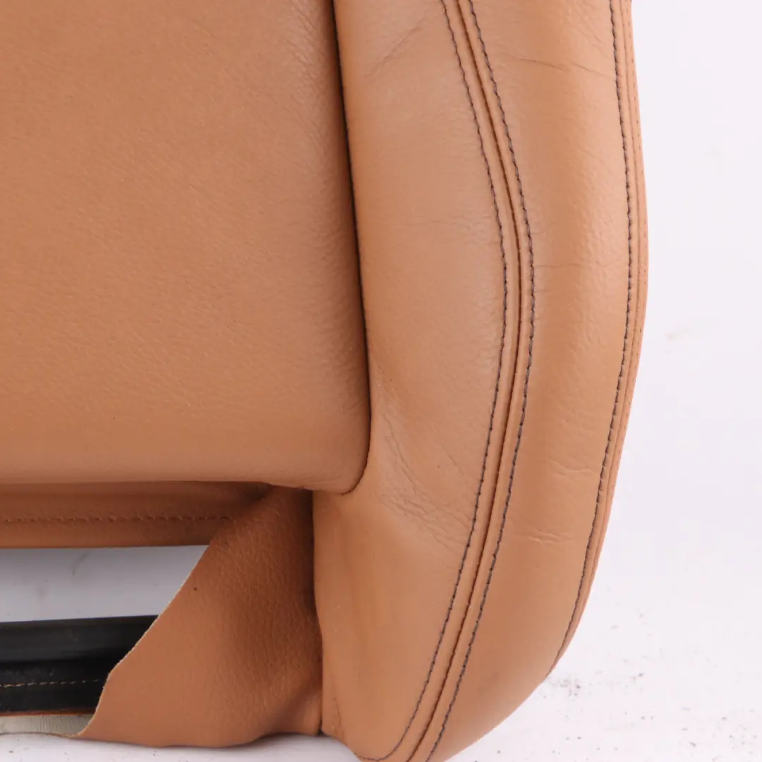 BMW F20 F30 Seat Cover Front Left Right N/O/S Heated Sport Seat Cognac Leather