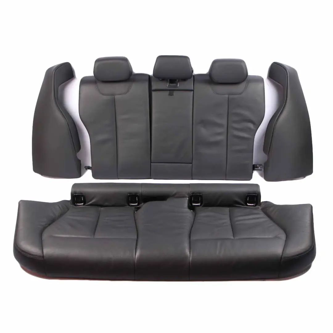 Seats BMW F30 M Sport Black Heated Leather Interior Front Rear Seat Folding