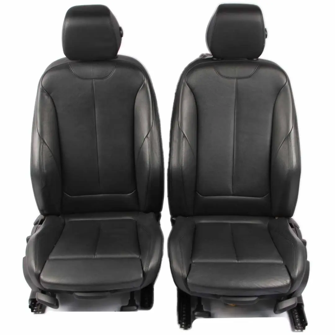 Seats BMW F34 GT M Sport Black Leather Dakota Interior Front Rear Seat Folding