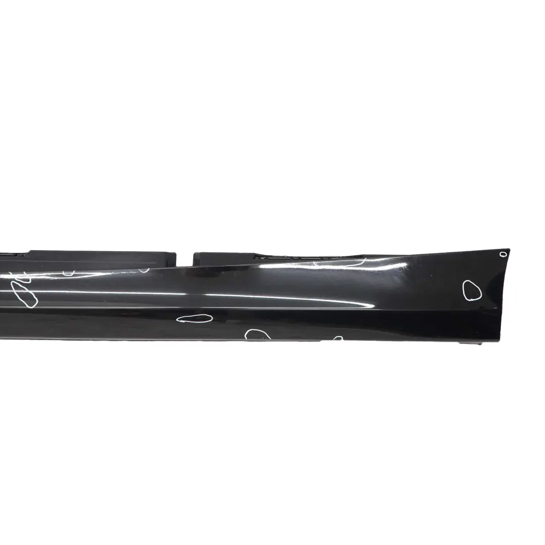 BMW 1 E87N LCI 2 Sill Strip Side Skirt Left N/S Schwarz 2 Black - 668