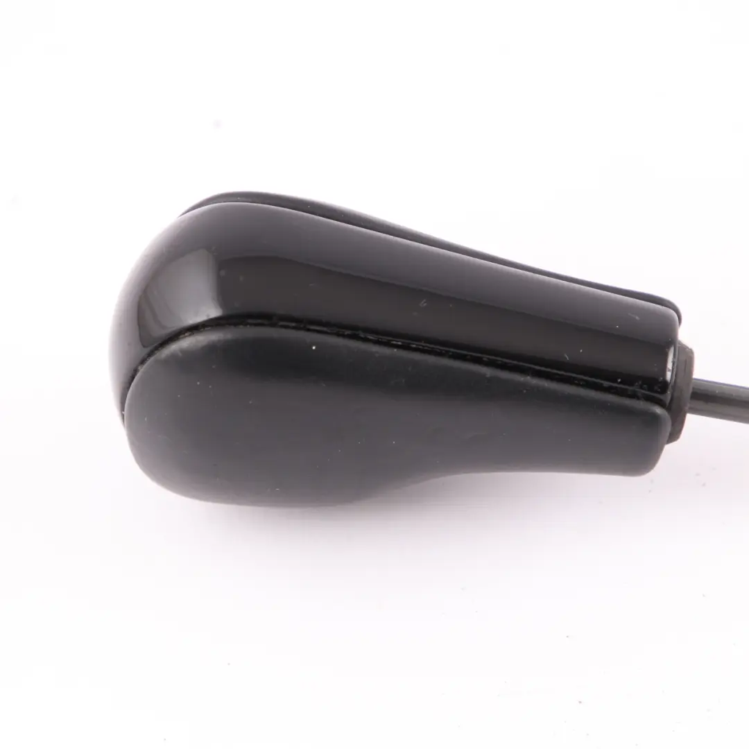 Gear Knob BMW E60 E61 Automatic Ring Shift Lever Handle Wood Piano Black