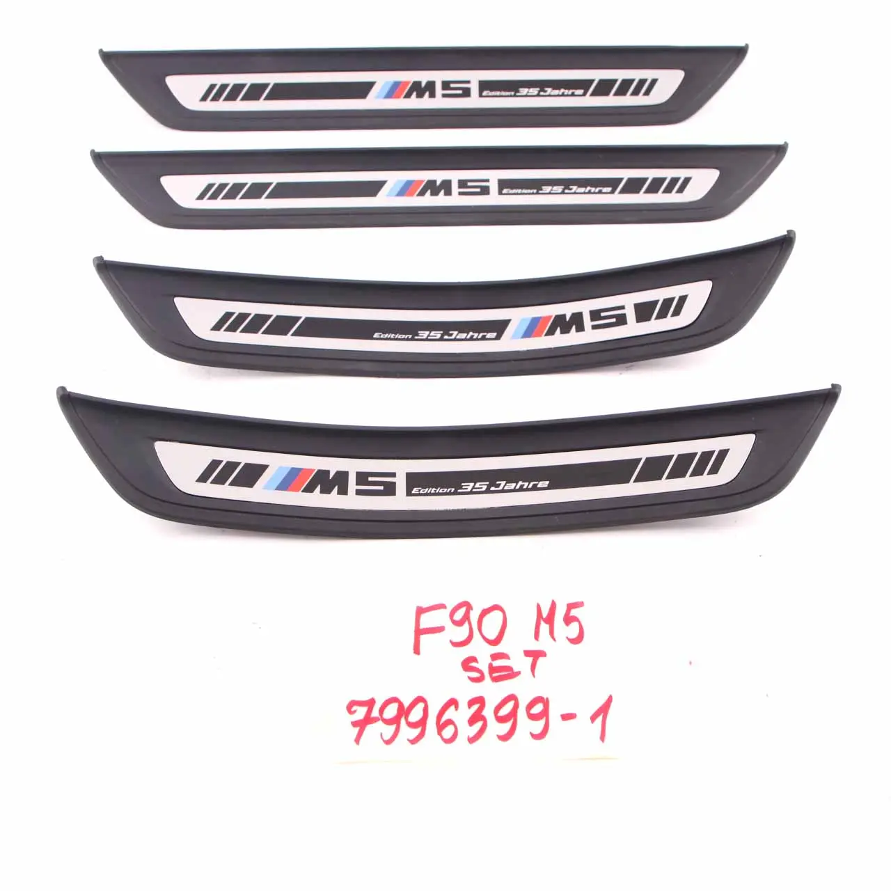 Entrance Strip BMW F90 M5 Door Cover Trim Sill Panelling Set Edition 35 Jahre M5