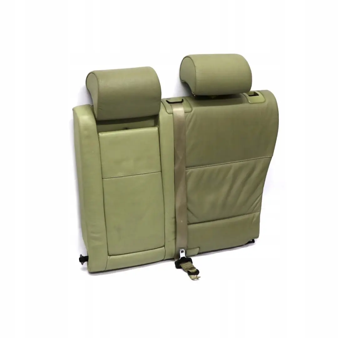 BMW X5 Series E53 Pastel Green Leather Rear Seat Couch Backrest Left N/S